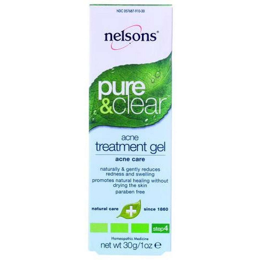 Nelsons Pure & Clear Acne Treatment Gel, 1 Oz - Walmart.com - Walmart.com
