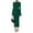 Green, variant on Sweater Dresses for Women Fall Bell Long Sleeve Crew Neck Bodycon Maxi Dress Winter Ribbed Knit Outfits