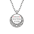 thumbnail image 1 of El mejor médico nunca citar profesión Collares Colgante Retro Moon Stars Jewelry Unbranded M, 1 of 3