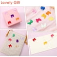 thumbnail image 4 of Valentine's Day Craft Bows,500-Piece Multicolor Satin Ribbon Bows,1-Inch Tiny Bows for DIY Gifts Decorations,Cards & Accessories, 4 of 6