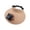 A-Khaki, variant on 2 In 1 Solar Power Fan Cap, Round Sunshade Hat with Adjustable Breeze — 10.2x3.5x1.6 Inch Cooling Gear, Made of Durable Plastic for Summer Travel