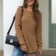 thumbnail image 1 of Suéter de punto de otoño, suéter de punto para mujer, suéter largo de punto para mujer, suéter de punto diseñado para precisión, 1 of 5