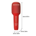 thumbnail image 3 of Giunmcul Reduced Price New Microphone Speaker Integrated Wireless Microphone Bluetooth Mobile Live Karaoke Family KTV Microphone-S Pair with Four Kinds Of Sound Effects, 3 of 5