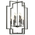 thumbnail image 6 of Modern Four Light Chandelier-Polished Nickel Finish Bailey Street Home 147-Bel-2279171, 6 of 8