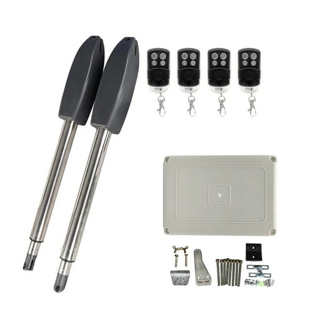400KG Automatic Electric Swing Gate Opener Kit Pull Arm Drive Swing Door Operator Motor Actuator Multi Remote Control Optional ,Easy to Install