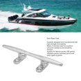 thumbnail image 3 of Dock Rope Cleat, Hollow Base Mooring Rope Cleat 6in  For Marine Yachts, 3 of 8