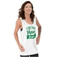 thumbnail image 4 of Date Vegan Boy Vegetarian Healthy Tank Top Tee Shirt Women Brisco Brands M, 4 of 5