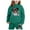 Dark Green, variant on Hienoo Toddler Girls Outfits Cartoon Character Hoodie Jogger Pants Suit Casual Sweatsuit