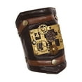 thumbnail image 4 of Brazalete Medieval Steampunk Yinane Protector de brazo cuero PU caballero 1 ud, 4 of 8
