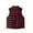 Red, variant on Posijego Kids Boys Girls Puffer Vest Full Zipper Stand Collar Sleeveless Lightweight Quilted Coats 4-16T