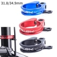 thumbnail image 2 of Bicycle Seatpost Clamp with Cable Guide Ø34.9mm/Ø31.8mm Aluminium Alloy 34.9mm Red, 2 of 8