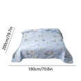 thumbnail image 6 of YZEGDCH Summer Cooler Blanket Cooling Quilts Throw/Standard Size/Queen/King Ice Blankets for Night Sweats All-Season Comforter Gifts for Women Wife Mom,, 6 of 6