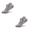 thumbnail image 3 of Sonducket 1 par de calcetines tobilleros de algodón, accesorios deportivos para pies, adultos y niños, gris claro L Type2 NO2, 3 of 6