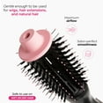 thumbnail image 6 of Milano Collection Volumizing & Smoothing Hot Air Brush, Blowdry Hairbrush for Quick and Easy Styling. Ideal for Wigs & Natural Hair. Includes Free Bag for On The Go & Easy Storage., 6 of 7