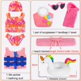 thumbnail image 2 of Set de ropa y accesorios para muñecas eBuddy con temática de playa de 18 pulgadas, 2 of 7