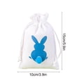 thumbnail image 3 of DefiDgd Easter Linen Bunny Goodie Bags with Drawstring,Reusable Easter Party Favors Bags for Candy Gift Treat Storage Holiday Celebrations(Blue), 3 of 6