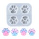 thumbnail image 1 of Molde de silicona con forma de pata de perro y pata de gato, moldes de resina con estampado de pata de corazón de amor, molde para Fondant de caramelo de Chocolate para la fabricación de joyas Sincero Hogar, 1 of 5