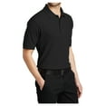 thumbnail image 2 of Mafoose Male Silk Touch Polo Men Extended T-Shirts Black 6XL, 2 of 7