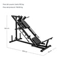 thumbnail image 3 of Maquina Combinada Prensa Piernas Sentadilla Leg Press Squat Multi, 3 of 9