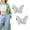 2pcs-g, variant on Hailoyearn Detachable Butterfly Clips, 2/4/8 Pack Butterfly Buckle Clasp, Reusable Pantwaist Tightener, No-Sew Instant Waist Buckles, For Loose Jeans Jackets Coats Shirts