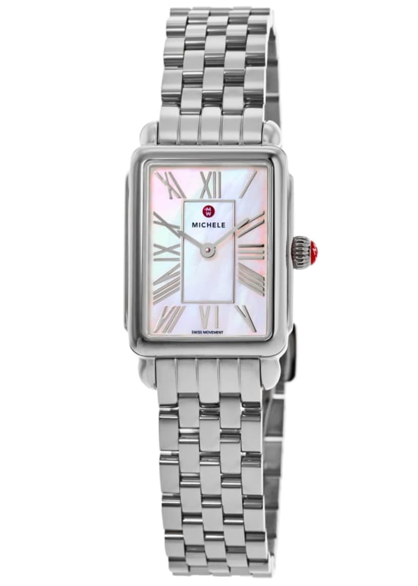 Michele Csx Chronograph Mww03c000521 Lilac Dial Bracelet 36mm