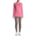 thumbnail image 3 of ClimateRight by Cuddl Duds Women's and Women's Plus Brushed Comfort Thermal Top and Leggings, 2-Piece Set, 3 of 6