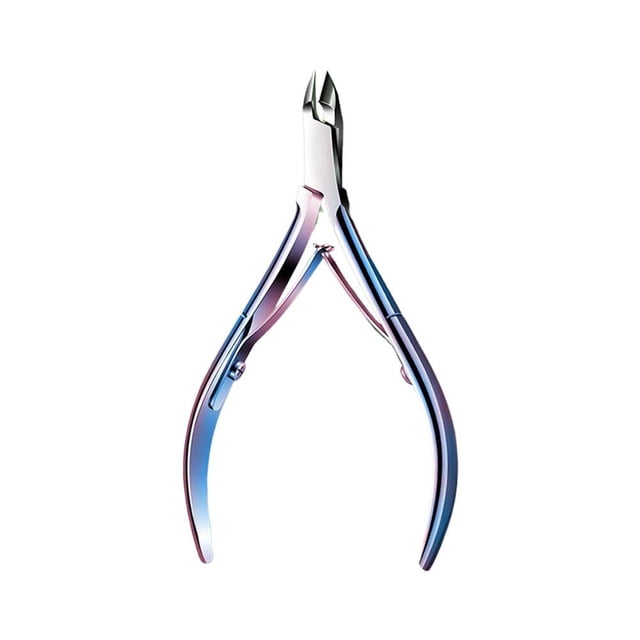 Stainless Steel Cuticle Nipper Remover Scissors Finger Nail Skin Care Clipper Mani Tools