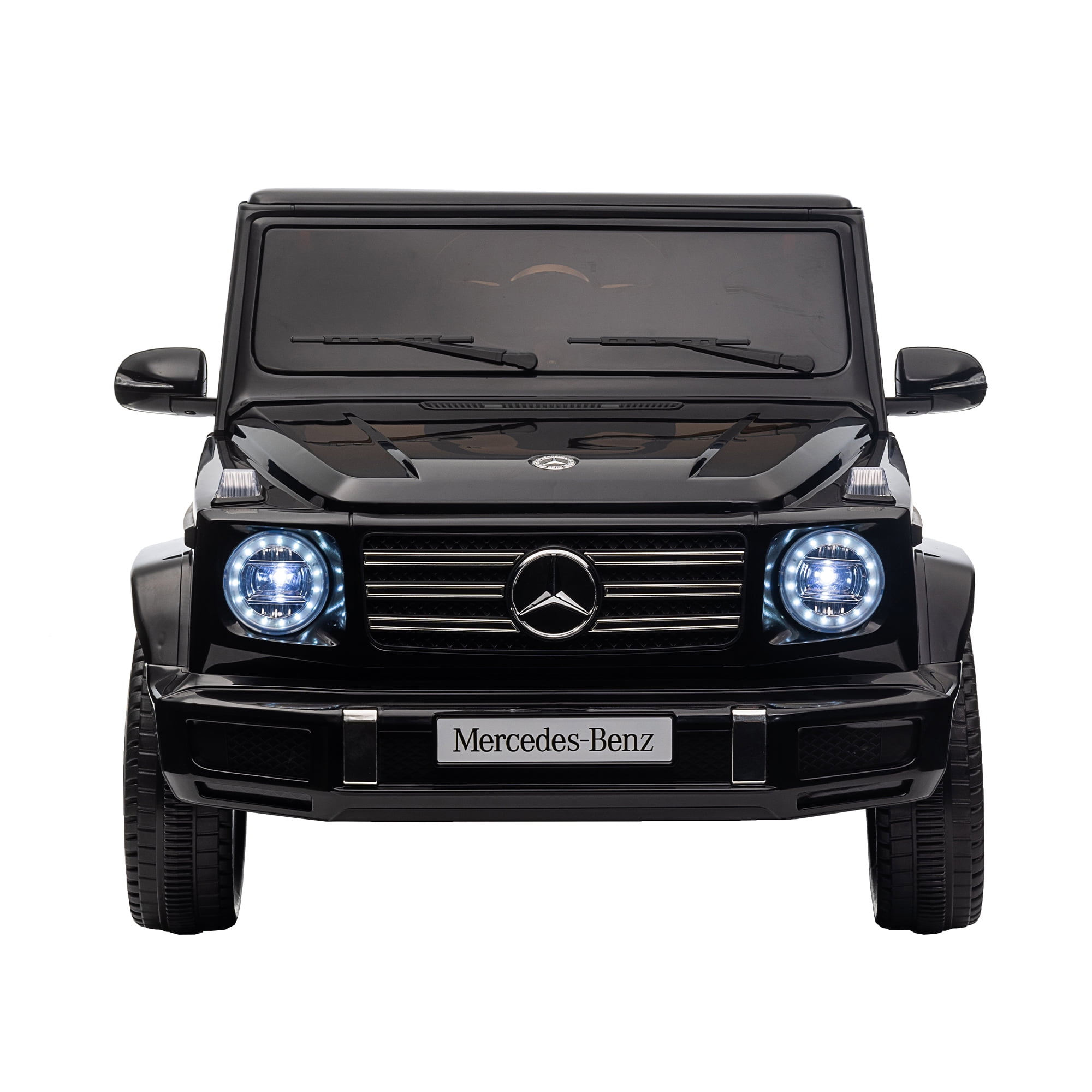 YYAo Kids Ride On Car, Licensed Mercedes-Benz G500, 24V Kids Car with Parent Remote Control, Electric Car for Kids, 3 Speeds, LED Headlight & Music Player, Red YYAo Kids Ride On Car, Licensed Mercedes-Benz G500, 24V Kids Car with Parent Remote Control, Electric Car for Kids, 3 Speeds, LED Headlight & Music Player, Red