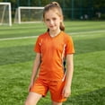 thumbnail image 6 of WAYUTE Boys Children's Football Uniform Set Quick Drying Sports Soccer Shirt for Kids Stretchy Short Sleeve Suit Casual Clothes Sets, 6 of 6