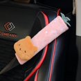 thumbnail image 1 of Lindo reposacabezas de coche de dibujos animados, accesorio de peluche para coche, protección para el cuello, almohada para la cintura, linda funda para cinturón de seguridad, almohada para coche, 1 of 6
