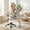 Teddy Fleece | Beige, variant on Memoryfield Cross Legged Office Chair, Ergonomic Criss Cross Swivel Desk Chair, Wide Seat for Meditation & ADHD, Black