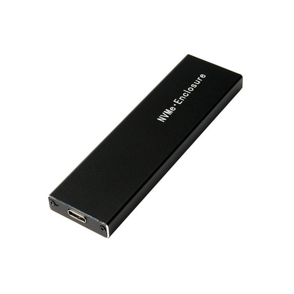 Labymos M.2 NVMe SSD Case NVME SSD Enclosure Type-C Interface M.2 NVMe Hard Disk Case Aluminum Alloy External Hard Drive Case with Cable