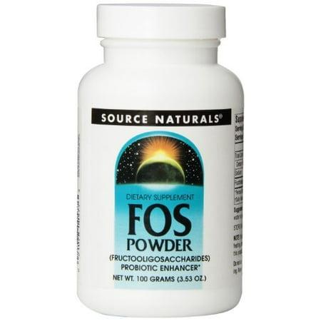 Source Naturals FOS Fructooligosaccharides Powder, 3.53 (Best Natural Source Of Probiotics)