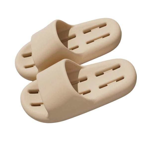 Comfortable Quick Drying Shower Shoes with Drain Holes Bathroom Slide Sandals Shower Shoes for Women and Men Pool Soft Slippers