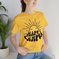 thumbnail image 3 of Happy Camper Camping Shirt Outdoorsy Hiking Sunshine Nature T-Shirt Gift, 3 of 6