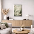 thumbnail image 5 of Framed Canvas Print Crane Wall Art Zen Bird Decorative for Living Room Bedroom - 24"x36" WHITE, 5 of 8