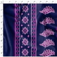 thumbnail image 5 of Soimoi Blue Fabric - By the Yard - 56 Inch Wide - Floral & Leaves Panel Material - Nature's Tapestry with Florals and Leaves in a Decorative Panel Printed Fabric, 5 of 6