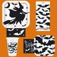 Unique 77061 Skull Day Of The Dead Halloween Beverage Napkins, 24 Count, 5"x5", 2-Ply