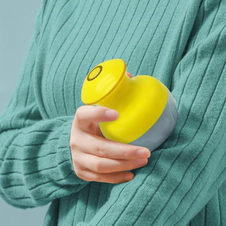 

Hhdxre Mini Electric Hairball Trimmer Lightweight Portable to Use Machine for Clothes Sofa Cats Dogs Hair(Yellow)