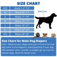 thumbnail image 4 of Pañales para perros Paw Legend, lavables, ombligas para perros machos, XXL (3), 4 of 6