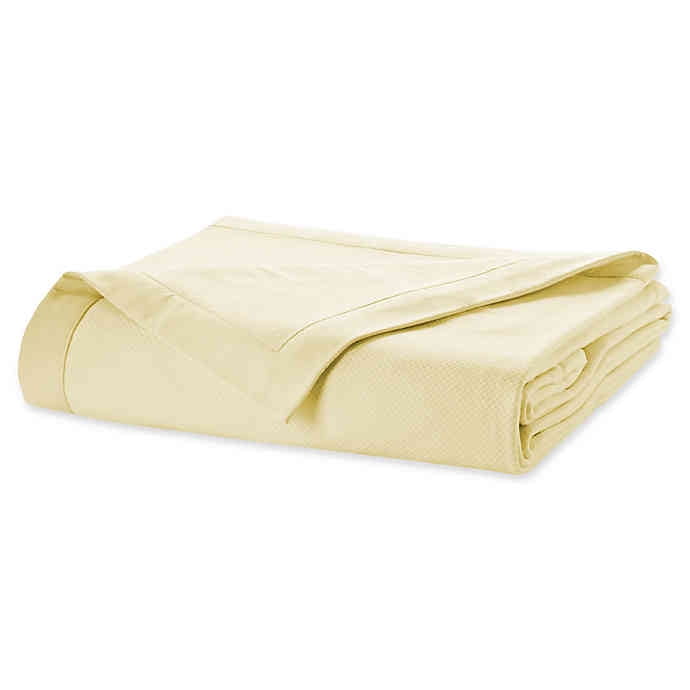 Wamsutta Micro Cotton Dream Zone King Blanket In Butter Walmart Com Walmart Com