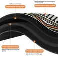 thumbnail image 2 of Enjoy Premium Comfort with our 20x32in Non-Slip Tribal Style Bath Rug Runner - Soft Luxury Microfiber, Machine-Washable Bathroom Rugs. Ideal for Tub and Shower. Upgrade Today!, 2 of 5