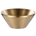 thumbnail image 1 of Shisuyan Golden Stainless Steel Bowl for Home Use with Exquisite Details and Selected Material 7 Inch, 1 of 8