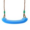 thumbnail image 1 of Opolski Swing Set Concave Convex Pattern Seat Adjustable Ropes Plastic Kids Strong Bearing Swing Seat for Outdoor, 1 of 8