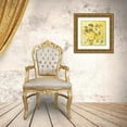 thumbnail image 3 of Loreth, Lanie 20x20 Gold Ornate Wood Framed with Double Matting Museum Art Print Titled - Space in Motion I, 3 of 4