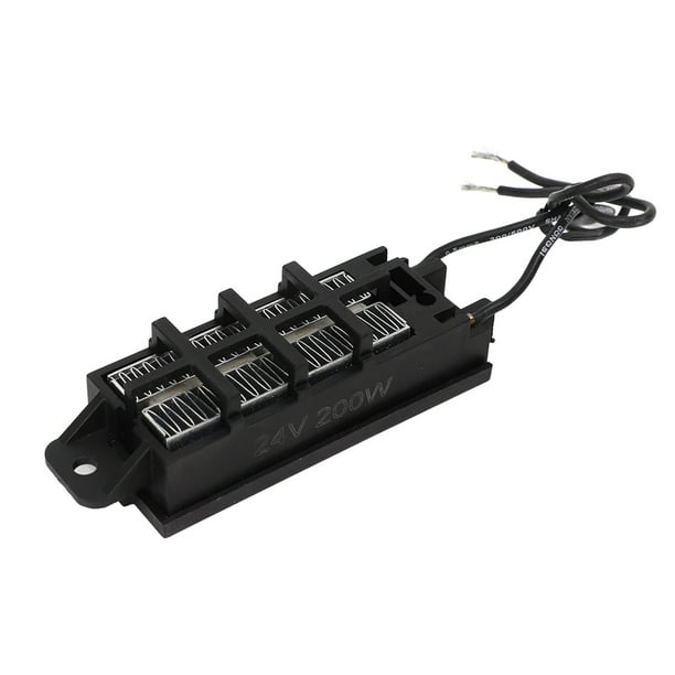 Calentador 24V 200W PTC Elemento Calefactor Auto Temperatura Constante Aislado Calentador De Aire De Cerámica Portátil
