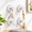 White-4 Pack, variant on Black 4 Pack Suction Cup Hooks, 3.35 x 2.87 x 2.40 in, holds up to 15 lbs