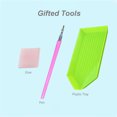 thumbnail image 4 of DIY 5D Kit 12*12 Inch/30 * 30cm DIY Full Drill Colorful Pattern Resin Rhinestone Embroidery Cross Stitch Craft Home Wall Decor Gift, 4 of 7