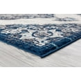 thumbnail image 2 of Alexandria Navy-Ivory Power-Loomed Runner Rug 2'x6', 2 of 5