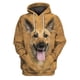 thumbnail image 5 of Sudadera con capucha de animales de pastor belga malinois Sudadera con capucha con lazo plateado gráfico 3D Sudadera con capucha de animales Perro pastor belga malinois Sudaderas Ropa deportiva inform, 5 of 5
